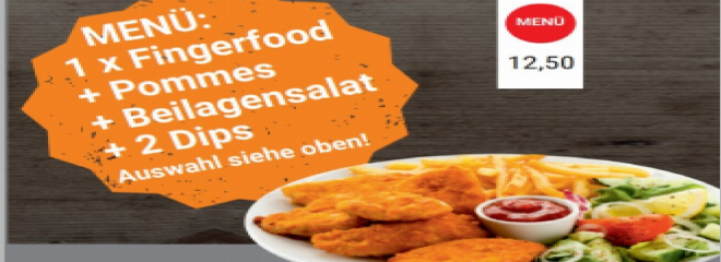 Fingerfood Menüs